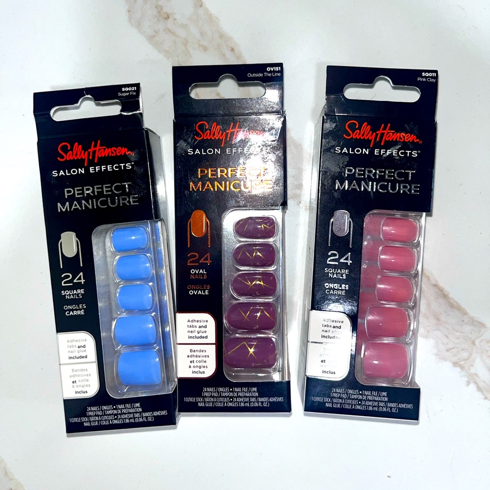 3 Sally Hansen Perfect Manicure Nail Kits